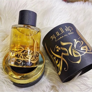 แท้100% น้ำหอมอาหรับ Thara Al Oud Eau de Parfum 100ml by Ard Al Zaafaran Perfume Spray
 น้ำหอมดูไบ​