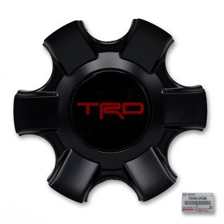 ฝาครอบดุมล้อ สีดำ โลโก้ "TRD" ขนาด14cm ของแท้ 1 ชิ้น สำหรับ โตโยต้า ไฮลักซ์ วีโก้ แชมป์ Toyota Vigo Champ TGN 2012 2014