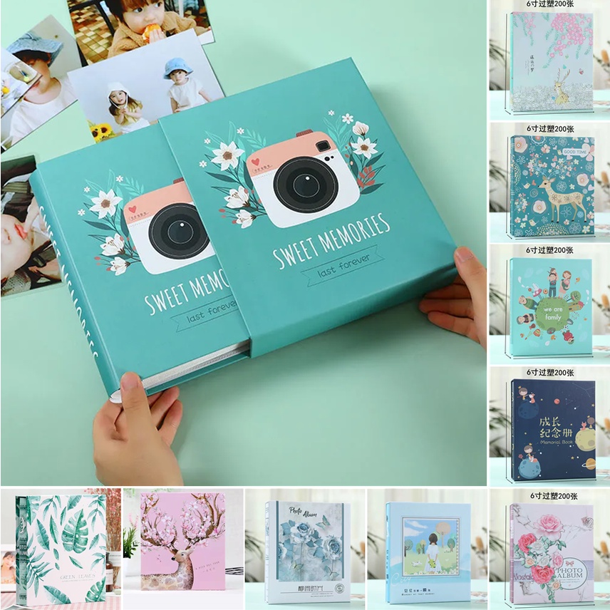อัลบั้มขนาดใหญ่, อัลบั้ม 4x6, อัลบั้มคั่นระหว่างหน้า, อัลบั้มการเติบโตของเด็ก (100/200 ภาพ)