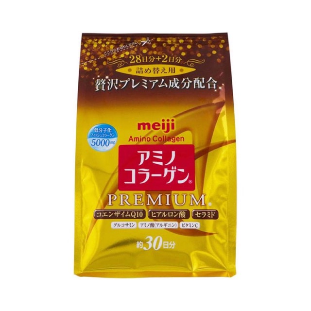Meiji Amino Collagen Premium 30 วัน ของแท้จากญี่ปุ่น
