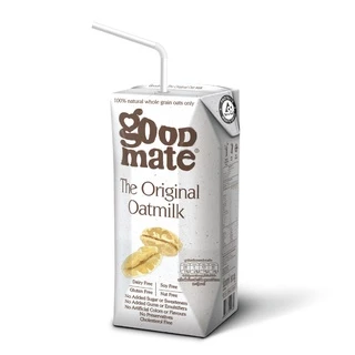 Goodmate The Original Oat Milk กู๊ดเมท นมโอ๊ต สูตรออริจินอล ขนาด 180 มล. (1 ลัง : 36 กล่อง)