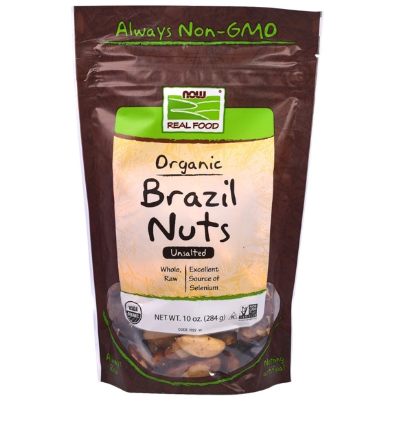 Foods Alive, Organic Brazil Nuts, Whole, 10 oz (284 g)