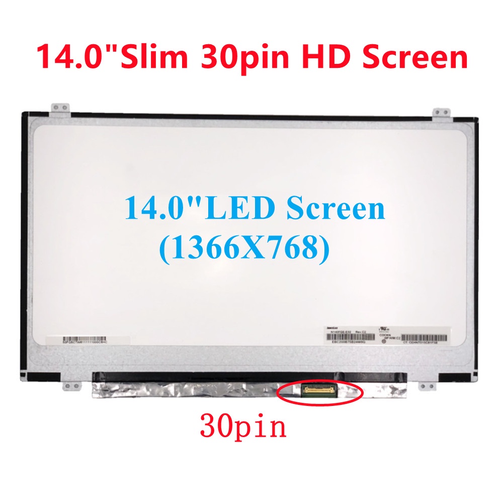 14.0 30pins slim led Replacment Acer Aspire ES1-420 ES1-411 E1-422 E1-422G E1-430 E1-472G E5-475 ES1