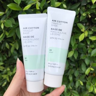 🔖แท้💥The Face Shop Air Cotton Makeup Base SPF 30 PA+++💓