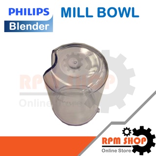 Mill Bowl โถปั่นแห้ง PHILIPS  อะไหล่แท้สำหรับเครื่องปั่น PHILIPS รุ่น HR2115,2116,2117,2118และ2120