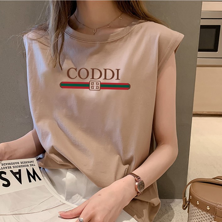 Monday 2020 เสื้อยืดแขนกุดลายอักษรภาษาอังกฤษ❄️สุดเท่ห์สวยดูรวมๆแล้วมีเสน่ห์เหลือเกิน⚡️ใส่สบายขยับร่างกายได้อิสระใส่ไปกระ