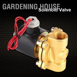 Gardening House วาล์วแม่เหล็กไฟฟ้า Dn15 1/2" 220V สําหรับห้องครัว