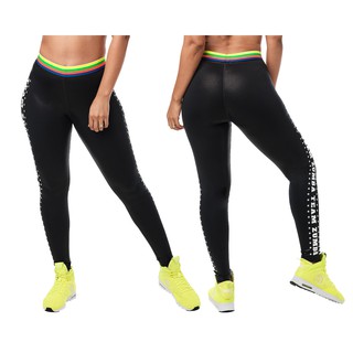 For Zumba Lovers Ankle Leggings  (กางเกงเลคกิ้งออกกำลังกายซุมบ้าและโยคะ)