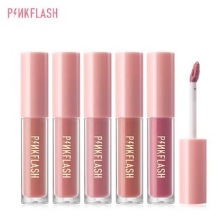 Pinkflash hot color 4pcs ลิปสติก เนื้อแมตต์ ให้ความชุ่มชื้น ติดทนยาวนาน