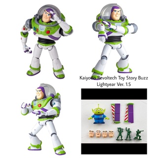 🌟 ลิขสิทธิ์​แท้​จาก​ญี่ปุ่น​ 🌟 Revoltech​ Woody/Buzz​ Lightyear​ Ver. 1.5 Action Figure