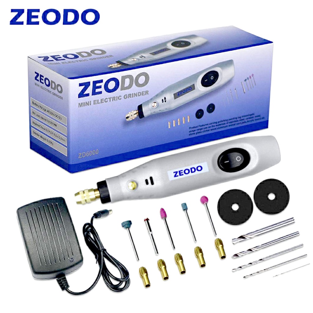 Zeodo ZD5000 20W Mini Electric Grinder Set DIY Wireless USB 3.7V