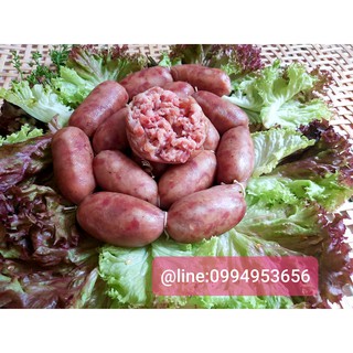 🐷🐷 ไส้กรอกหมู ( 1 แพ๊ค 15 ลูก )  #ไส้กรอกเนื้อล้วน ( 1 แพ๊ค …