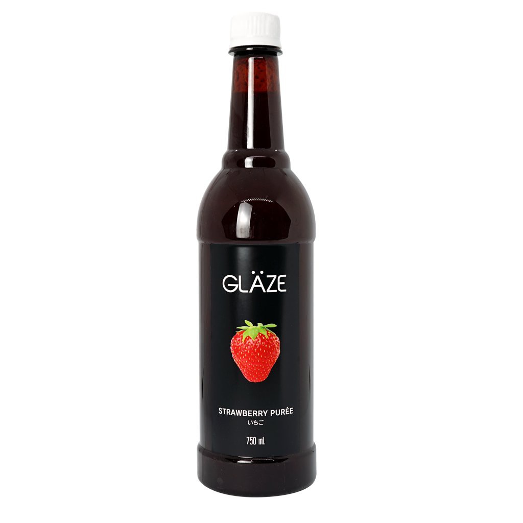 Carbonated Drinks & Tonics 280 บาท สตรอเบอรี่ เพียวเร่ (Strawberry Puree) – Glaze Food & Beverages