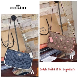 💕 Coach Nolita 19 In Signature