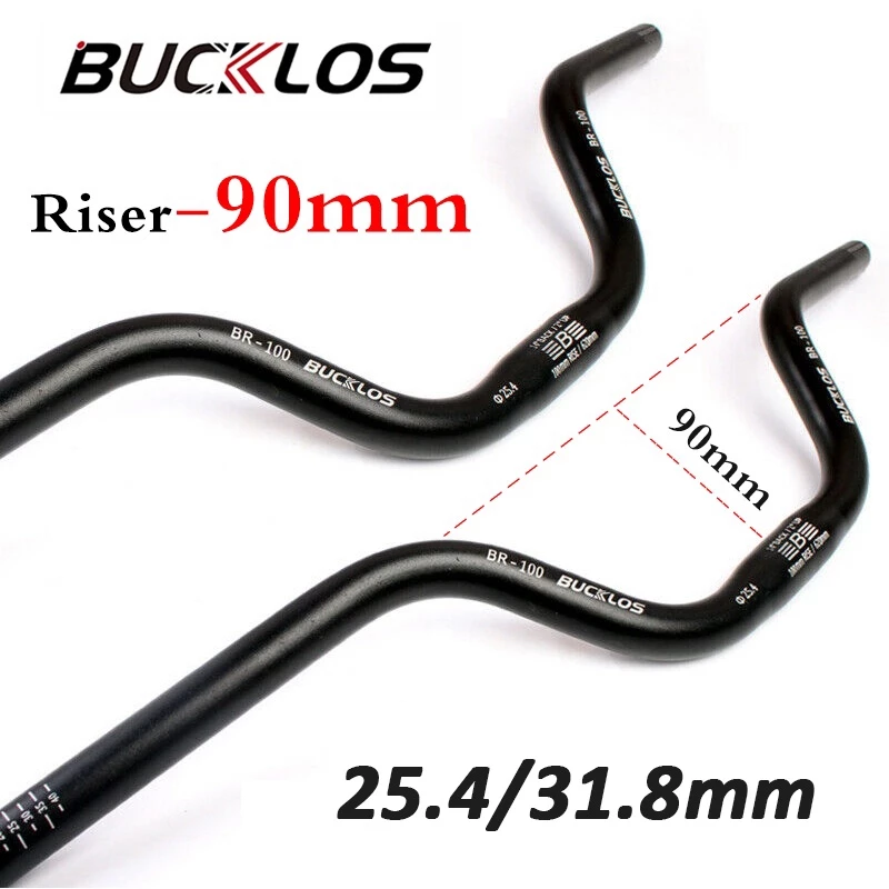 [จัดส่งใน 48H] แฮนด์จักรยานขนาด 25.4 มม แฮนด์หมอบจักรยานพับได้ กลืน ไรเซอร์ 90mm สำหรับ Brompton 620mm 720mm