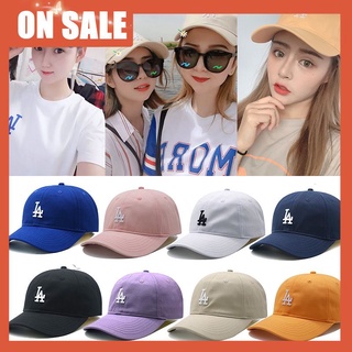 Soft top La baseball cap fashion sun visor cap