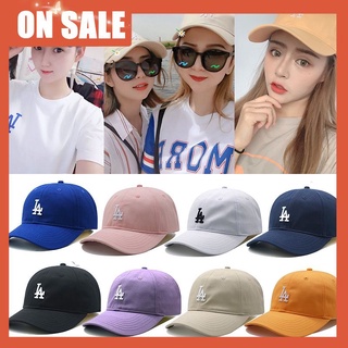 Soft top La baseball cap fashion sun visor cap
