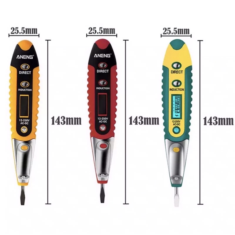 Digital Test Pen Non-contact Electric Indicator Test Key Current Detector Voltage Meter Pencil LCD