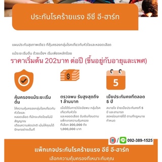 Fwdประกันโรคหัวใจ🫀 และหลอดเลือด❤️‍🔥ราคาเริ่มต้น 202บาท/ปีอายุ20-60ปี