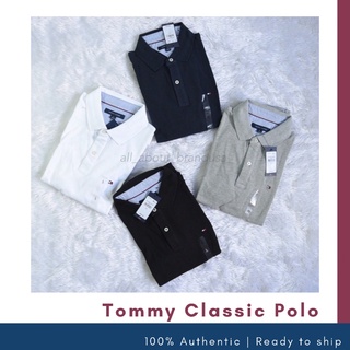 เสื้อโปโล Tommy hilfiger classic polo แท้ 100% เสื้อคอโปโล