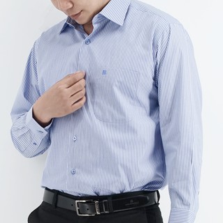 John Langford เสื้อเชิ้ตแขนยาว รุ่น 031-1753-17 สีฟ้า