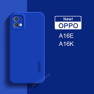 Full Soft Camera Protection Case OPPO A16E A16K A16 A16S A54S Casing Official Original Liquid Silicone Cover