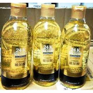 น้ำตบบอดี้ 24K Goldzan birds nest 300ml. เซรั่มน้ำตบทองคำ 24K