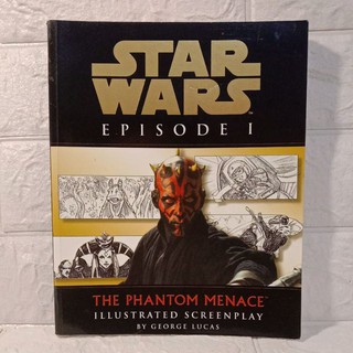 STAR WARS  EPISODE ON THE PHANTOM MENACE ปกอ่อน มือสอง