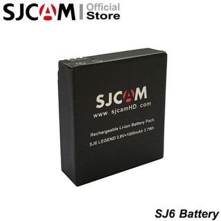 SJCAM Battery 1000 mAh for SJ6 Action Camera แบตเตอรี่ แบตสำรอง กล้องแอคชั่น กล้องติดหมวก กล้องถ่ายวีดีโอ ใต้น้ำ ของแท้