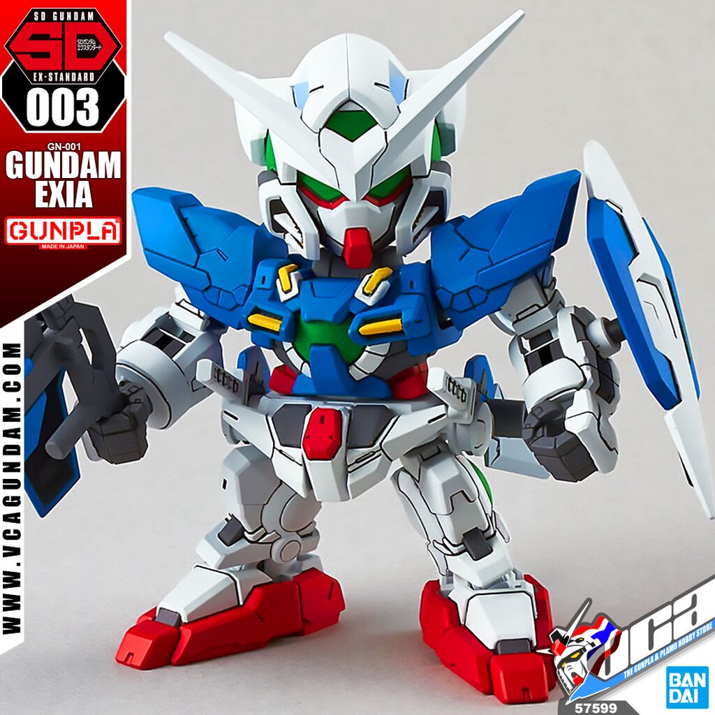 VCA 8️⃣ BANDAI GUNPLA GUNDAM SD EX-STANDARD SDEX GUNDAM EXIA ประกอบ หุ่นยนต์ โมเดล กันดั้ม กันพลา ของเล่น