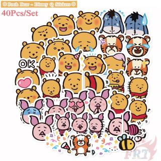 ❉ Pooh Bear Series A Disney Q สติ๊กเกอร์ ❉ 40Pcs/Set DIY Decals สติ๊กเกอร์ for Album Diary Laptop Scrapbooks Skateboard