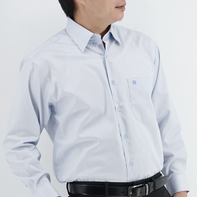 JohnLangford เสื้อเชิ้ตแขนยาว รุ่น 031-1758 มีให้เลือก2สี ลายทาง