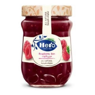 Hero Raspberry Jam - 340 gm Gourmet Fruit Spread