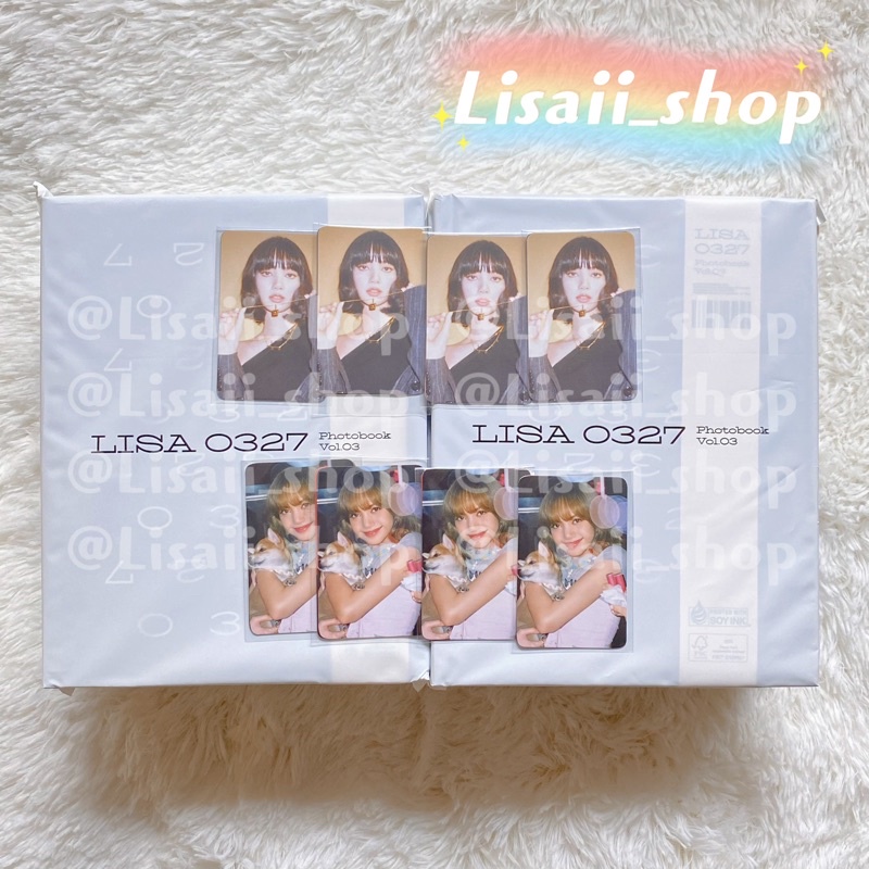 ⚡️พร้อมส่ง⚡️LISA 0327 PHOTOBOOK VOL.03