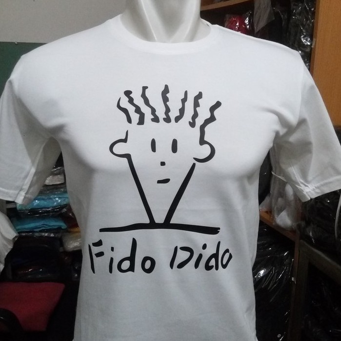 เสื้อยืด Fido dido แฟชั่น unisex