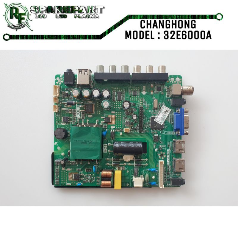 Mb MOBO MAINBOARD เมนบอร์ดทีวี LED CHANGHONG 32E6000A 32E6000 A