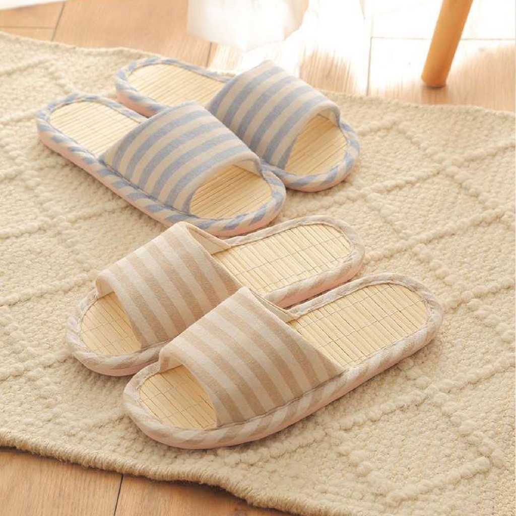 Cotton Slippers Linen Slippers The Sole Non-Slip Slippers Indoor ...