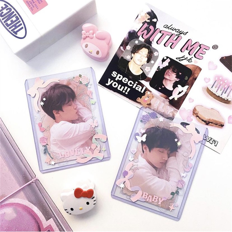 Linxx Idol Photo Storage Album Card Case Transparent Hard Card Case