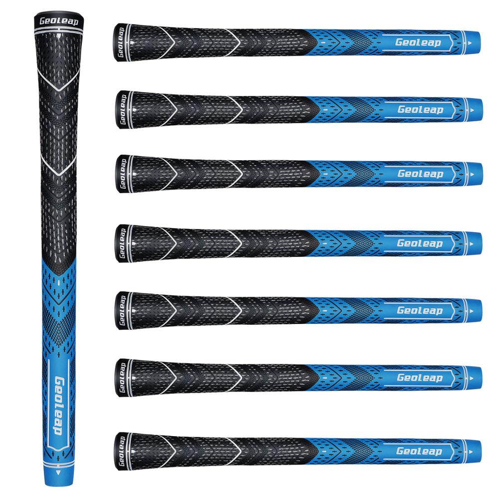 Geoleap new Golf Grips Multi Compound Cord Rubber Golf Club Grips 8pcslot standard 8 colors