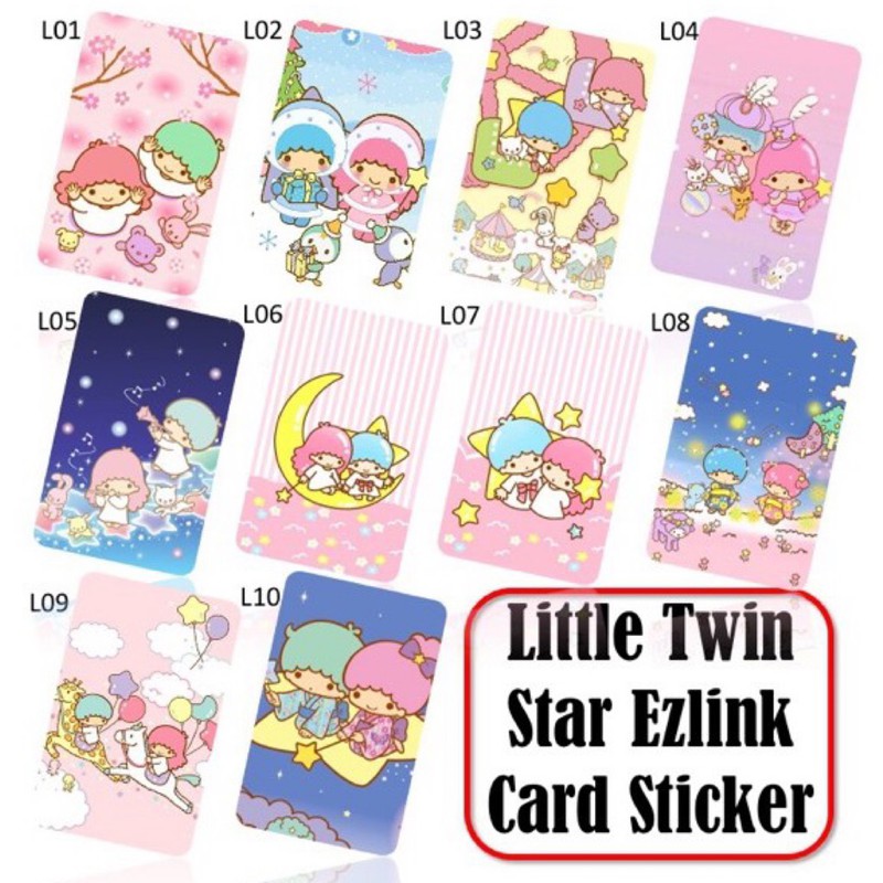สติ๊กเกอร์การ์ด Little Twin Star Ezlink