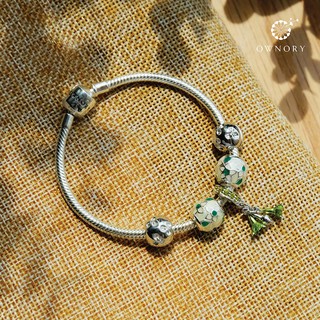 Bracelet with Green Siam Garden