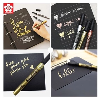 (ร้านนี้ ส่งไวกว่าเยอะ) ปากกาเพ้นท์ Sakura Pen Touch ปากกามาร์คเกอร์ ใช้ได้กับทุกพื้นผิว ปากกาเขียนการ์ด แก้ว เสื้อผ้า