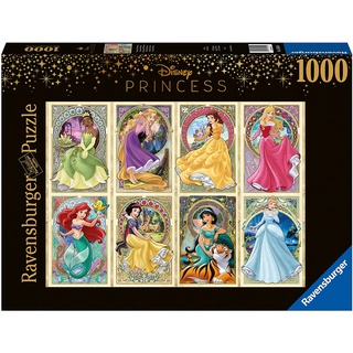 จิ๊กซอว์ Ravensburger - Disney Princess Art Nouveau  1000 piece  (ของแท้  มีสินค้าพร้อมส่ง)