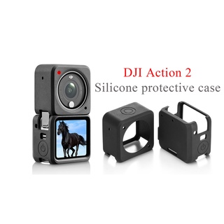 Dji Action 2 เคสซิลิโคนป้องกันรอยขีดข่วนสําหรับ Dji Action 2