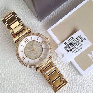 นาฬิกา Michael Kors MK3332 สีทอง ประดับเพชร