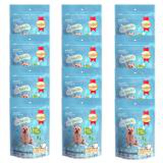 Smartheart Dog Treat Dental Care Lamb Flavor for All Breeds (12 units) ขนมขัดฟัน คุ๊กกี้ สำหรับ สุนัข รสเนือแกะ (12 ห่อ)