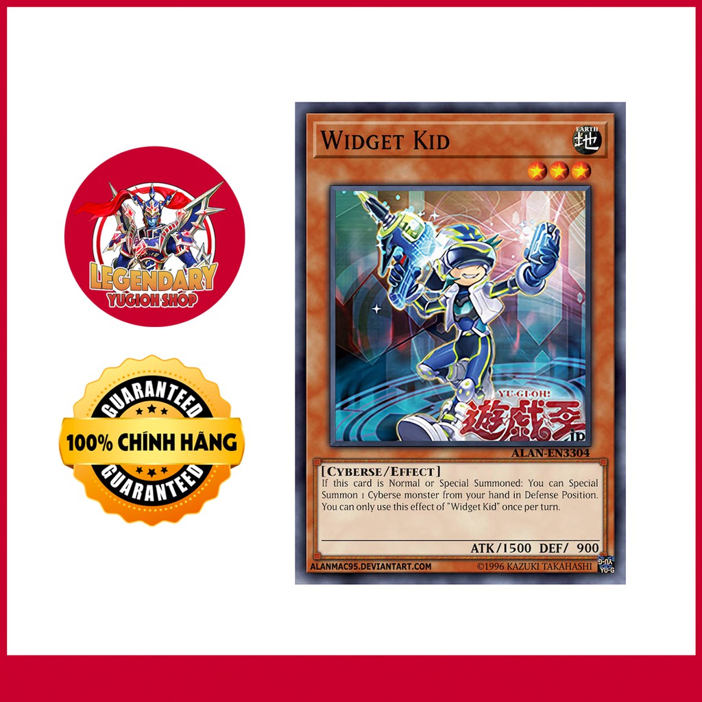 [การ์ด Yugioh ดั้งเดิม] Widget Kid