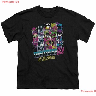 ผ้าฝ้ายคอกลมYameela 04 New เสื้อยืดพิมพ์ลายการ์ตูน N Titans Go To The Movies แฟชั่นเด็กสีดํา discountfrom S-4XL