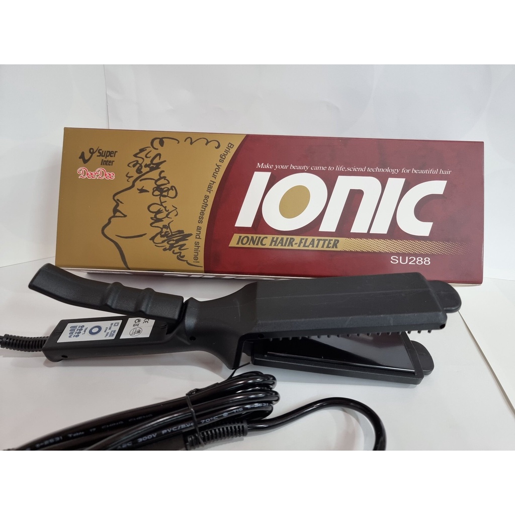 ของแท้💯 ประกัน 5 ปี เครื่องหนีบผม SUPER V SU288 หน้ากลางมีฟัน รุ่น Deedee