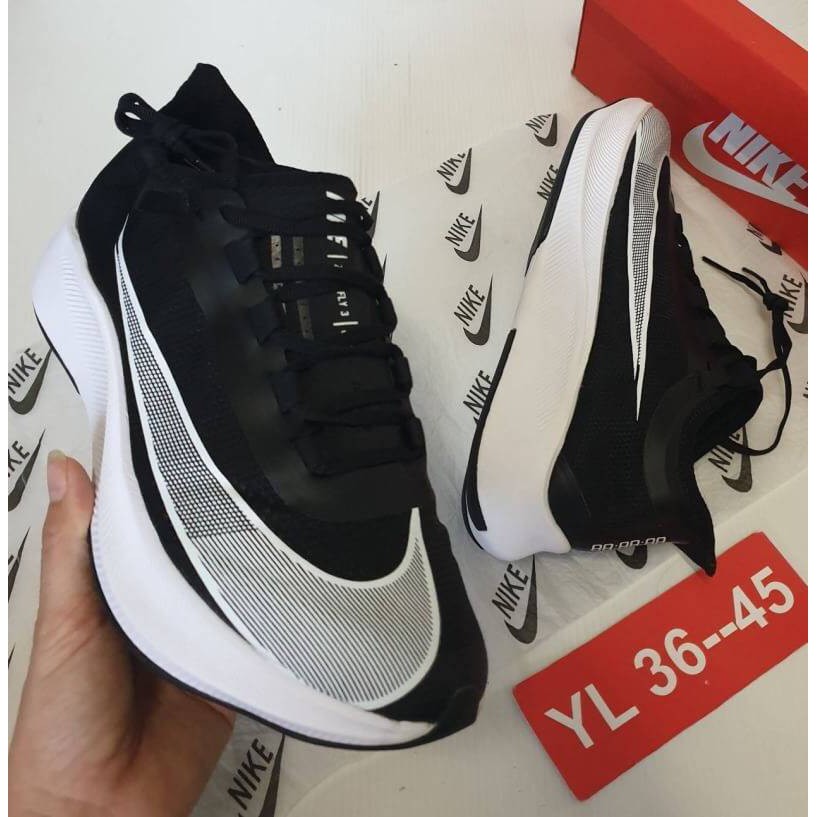 รองเท้าวิ่งไนกี้ Nike Zoom Fly3 Black รุ่นยอดนิยม มาใหม่